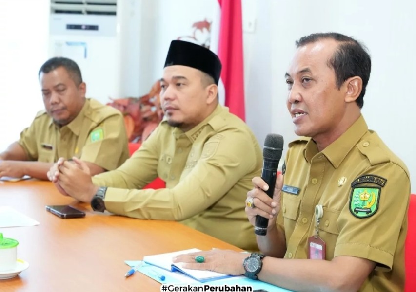 Rapat Bersama Pimpinan PT.PAS dan PT. Inecda Bupati Minta Kerjasama bersama Pemerintah Perbaiki Infrastruktur Jalan