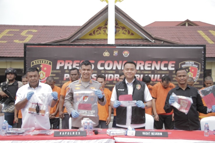 Sindikat Curanmor Terbongkar di Inhu, STNK Palsu Diproduksi Massal untuk Perdagangkan Motor Curian