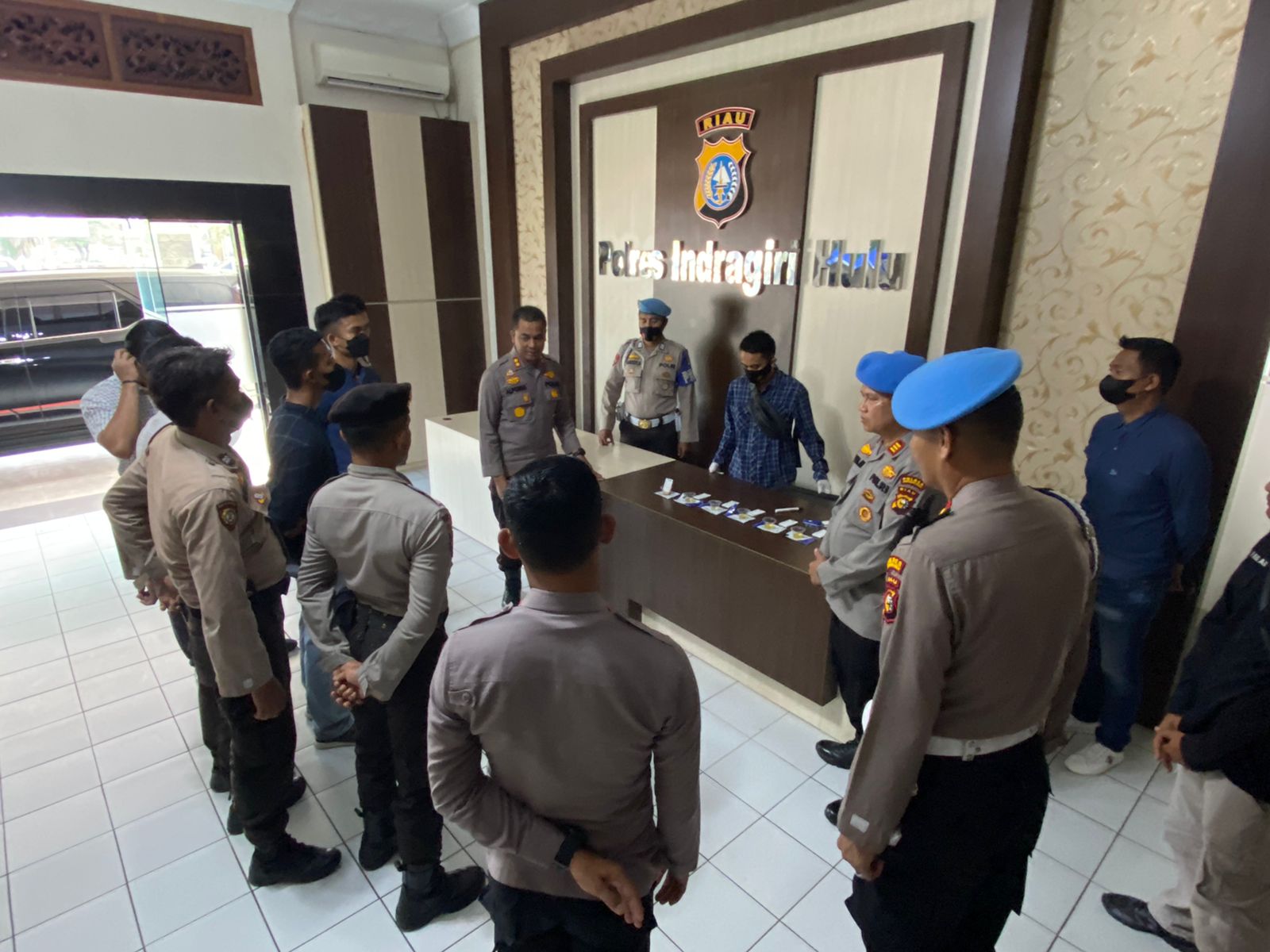 Gaktiblin, Sejumlah Personel Polres Inhu Terjaring Razia Propam