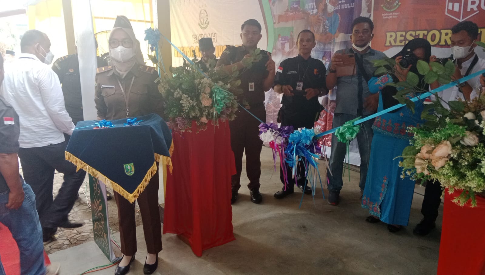 Kajati Riau,Resmikan Rumah Restorative Justice Narasinga Adhyaksa di Titian Resak