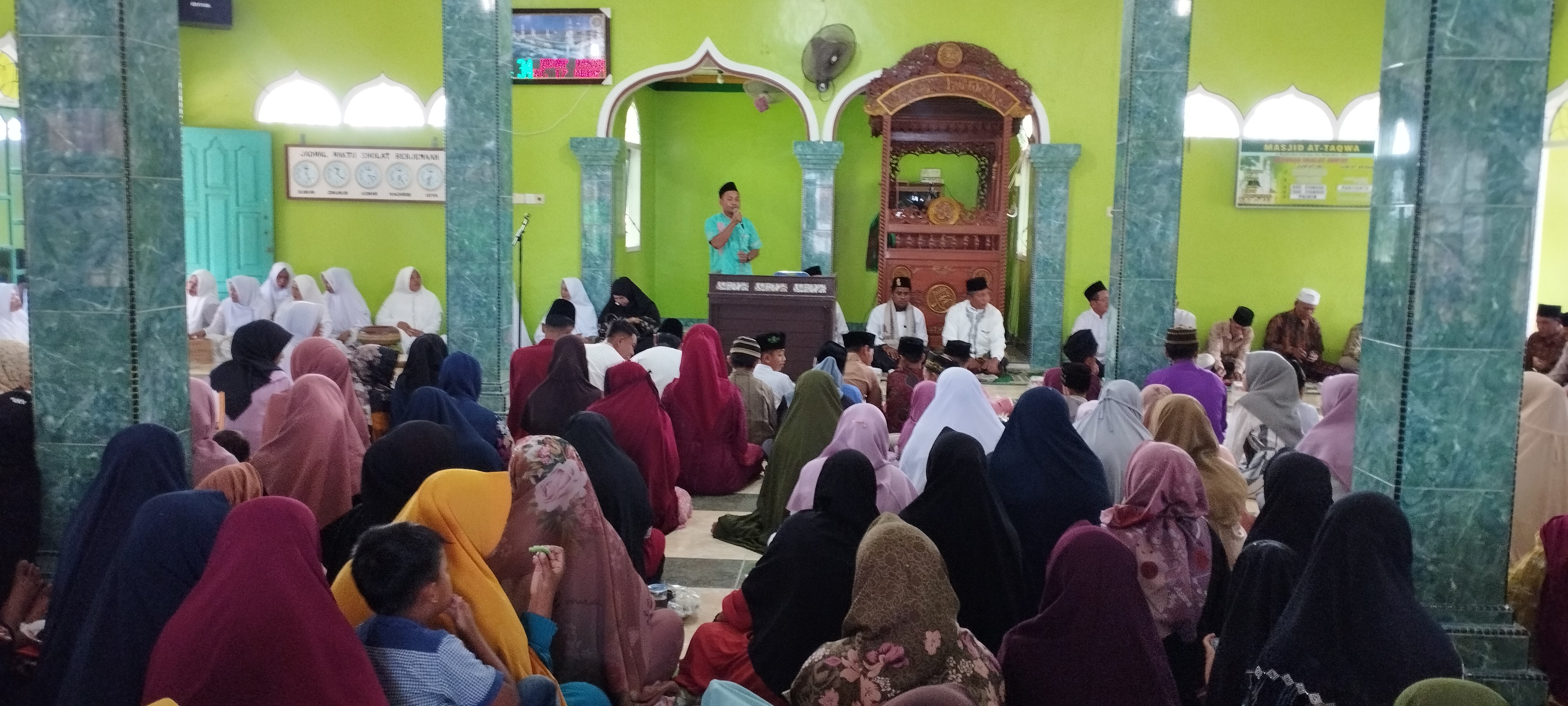 Sambut Bulan Ramadan, Persatuan Wirid Desa Tanah Datar, Santuni 40 Anak Yatim Piatu