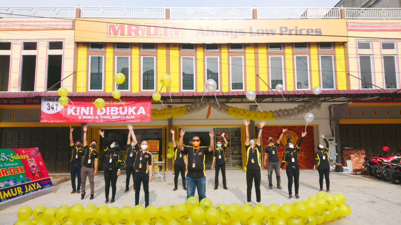 MR DIY Buka Toko Baru di Bengkalis, Lebih Dekat Belanja Murah
