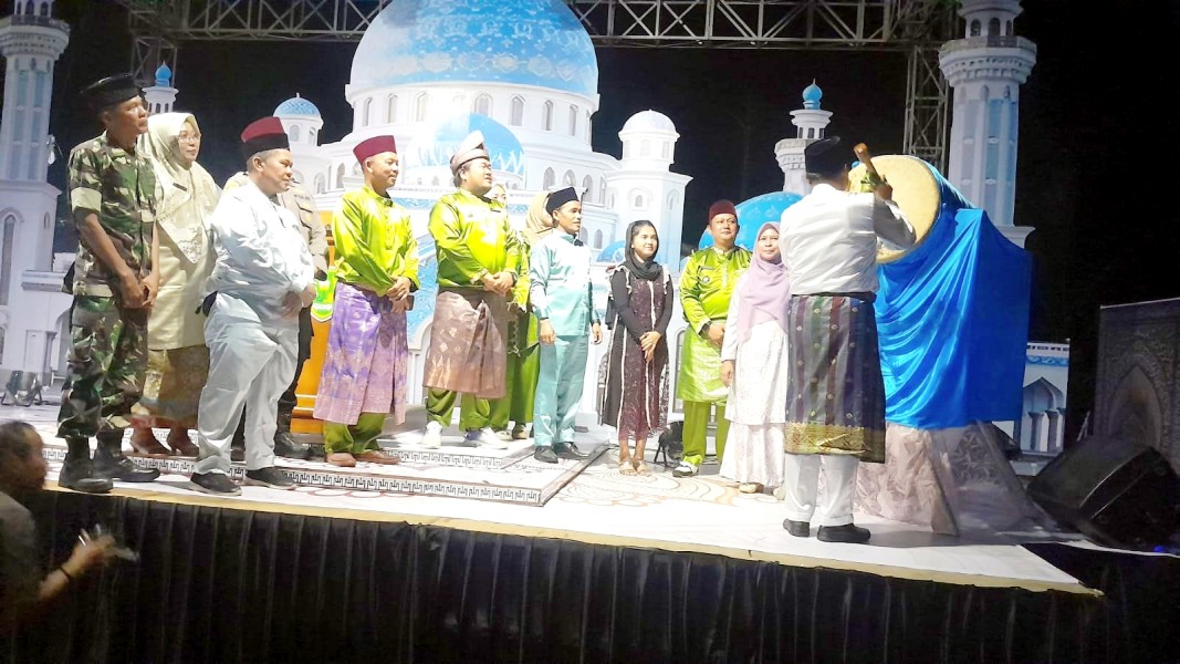 Wabup Hendrizal Resmi Buka MTQ Tingkat Kecamatan Batang Gansal