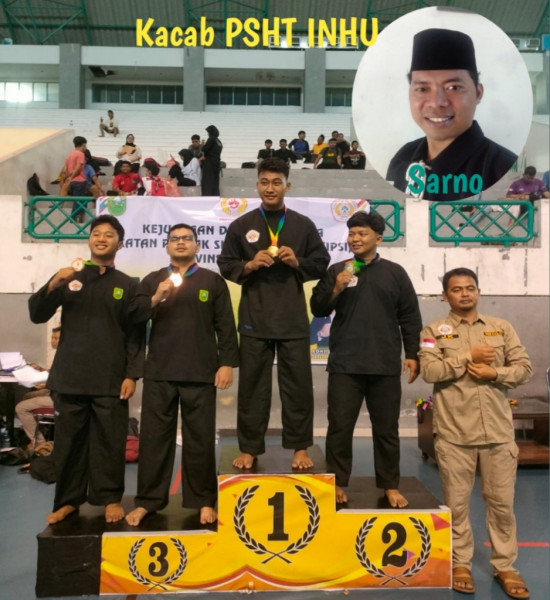 Angger Pesilat PSHT Inhu , Raih Emas di Kejurda Porvrop Riau