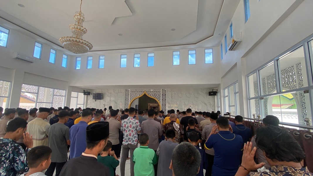 Polres Inhu Gelar Sholat Ghoib dan Doa Lintas Agama untuk Korban Bencana di Sumbar, Sumut, dan Aceh