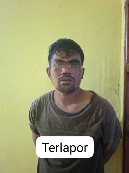 Sadis! Gara-Gara Emosi, Pria di Sungai Akar Bacok Wajah Warga Hingga Luka Berat