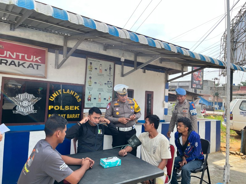 Ini Penjelasan Kasat Lantas Polres Inhu Soal Sopir Truk Positif Narkoba