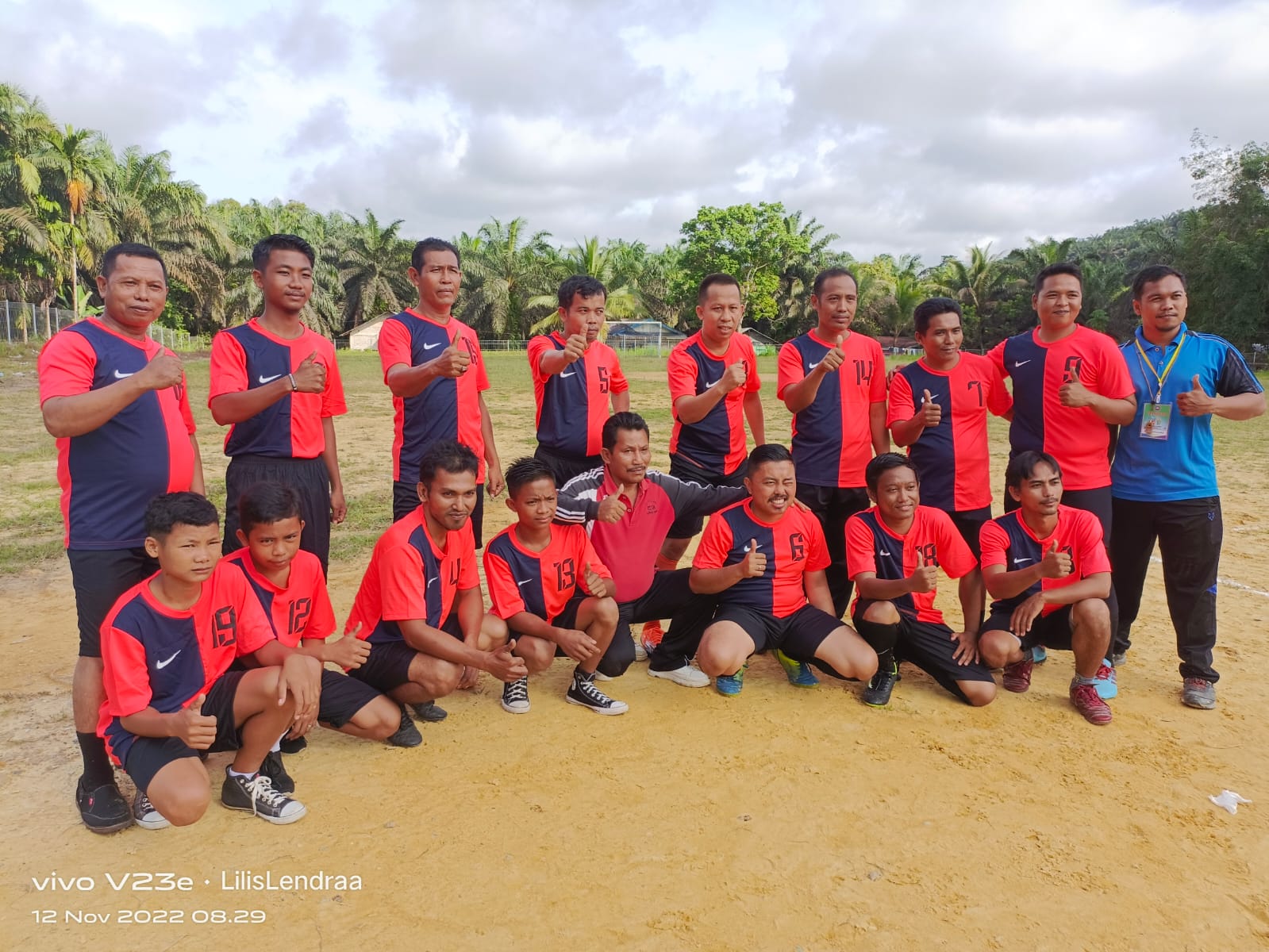 K3S dan FKM Kecamatan Batang Gansal, Gelar Pertandingan Sepak Bola Dalam Rangka Sambut HGN