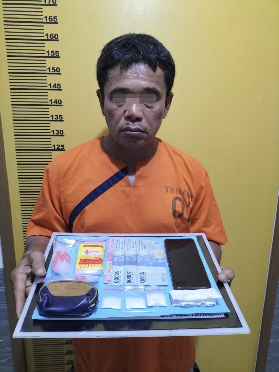 Edarkan Sabu, Oknum PNS Kantor Camat LBJ Dibekuk Polres Inhu