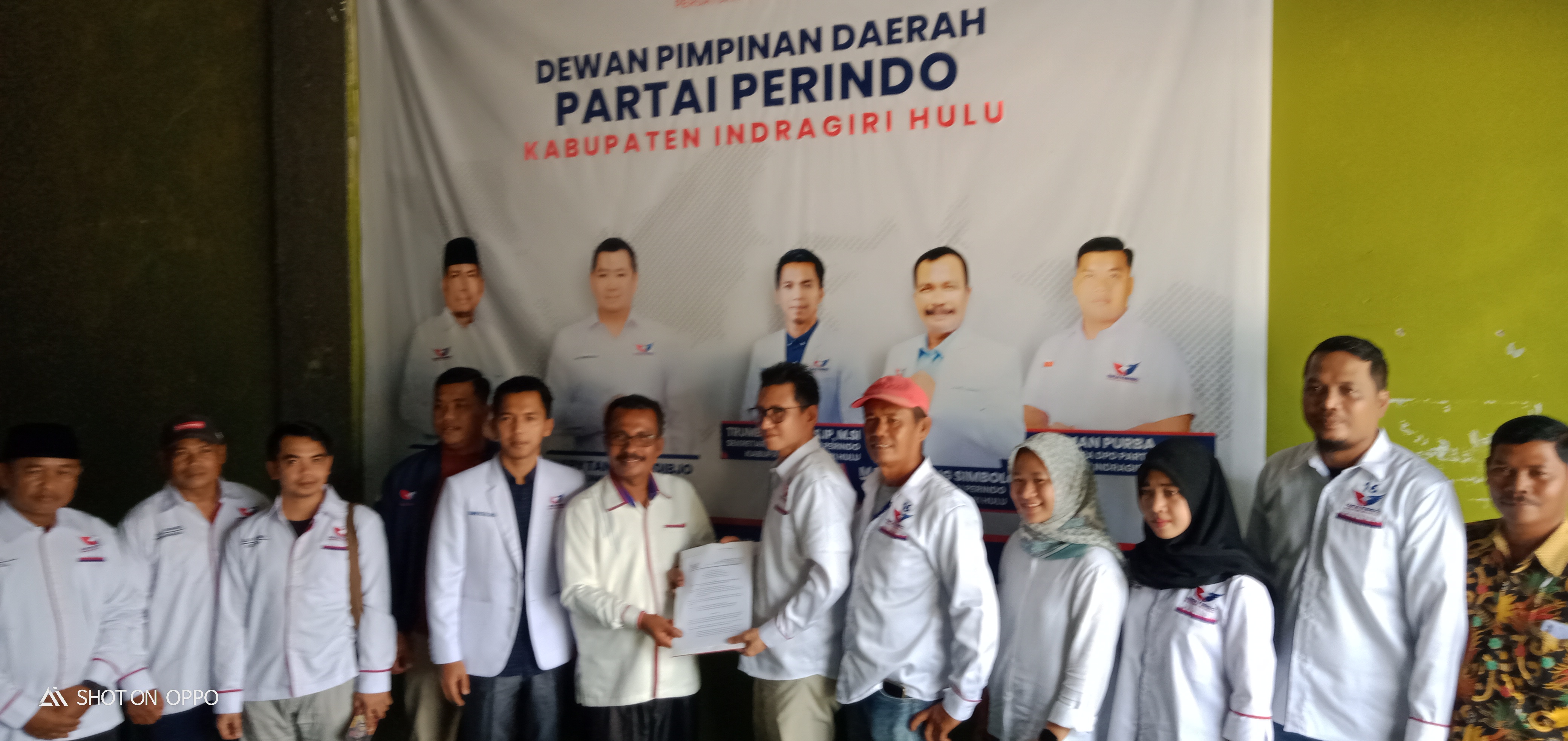 Kader PDIP Juanda Pindah ke Partai Perindo Inhu dan Langsung Dapat Jabatan Setrategis