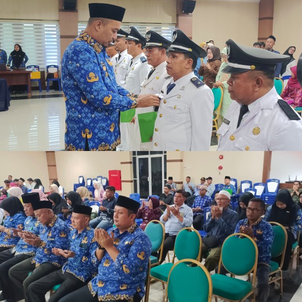 Sekcam Batang Gansal Azasi Kudus Resmi Dilantik sebagai Pj Kepala Desa Siambul