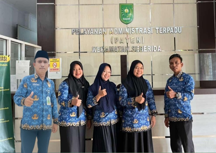 Pelayanan PATEN Kecamatan Seberida Berjalan Lancar, Petugas Layani Masyarakat dengan 5S