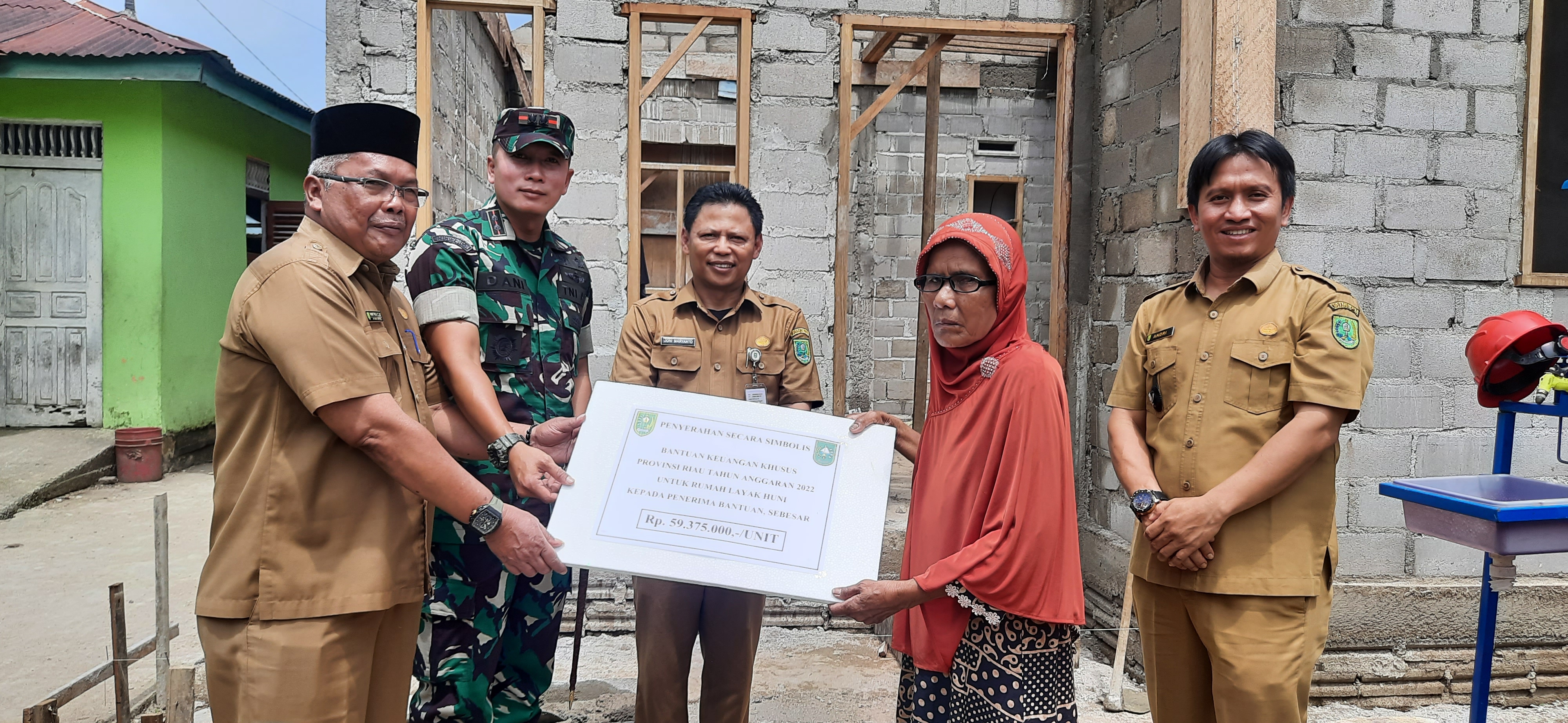 Warga Inhu Mulai Tersenyum, Bisa Menikmati RTLH 90 Unit Bersumber Dana Bankeu Riau
