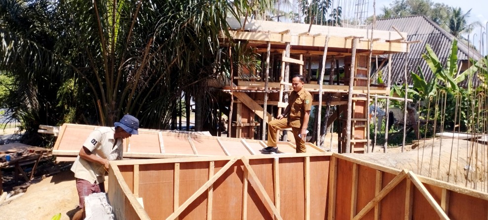 Kelurahan Pangkalan Kasai Terima Dua Bantuan Pembangunan dari Pemerintah