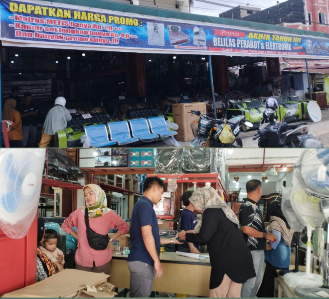 Belilas Perabot Diserbu Pengunjung, Ada Promo Akhir Tahun Besar besaran Hingga 50 Persen