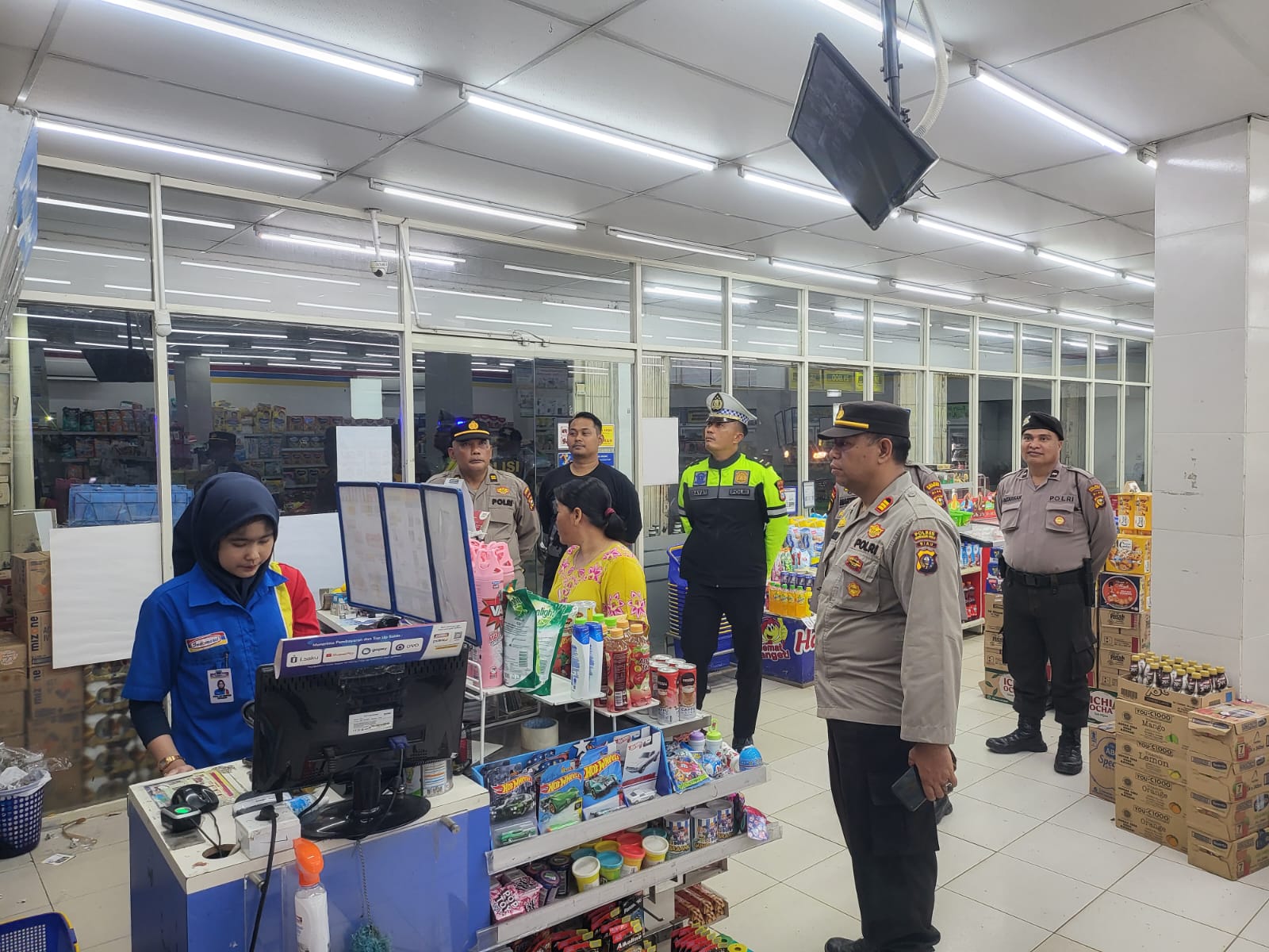 Cegah Premanisme, Polres Inhu Patroli di Sejumlah Titik Rawan
