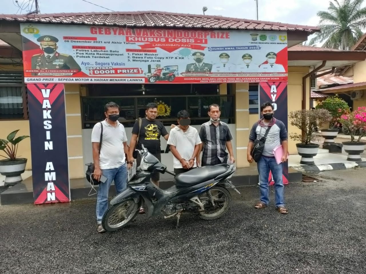 Larikan Sepeda Motor dan Anak Gadis, Petani Asal Peranap Diringkus