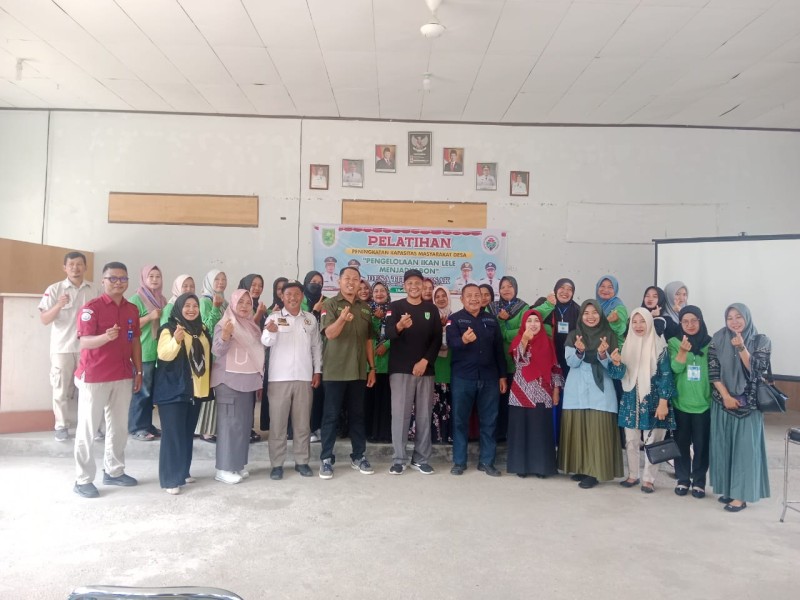 Pelatihan Pengolahan Ikan Lele Jadi Abon, Dorong Kemandirian Ekonomi Masyarakat Desa Titian Resak