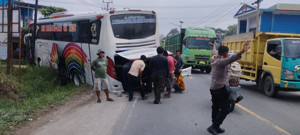 Sempat Terjadi Aksi Kejar-kejaran, Antara Mobil Counter dan Bus PT Putra Pelangi