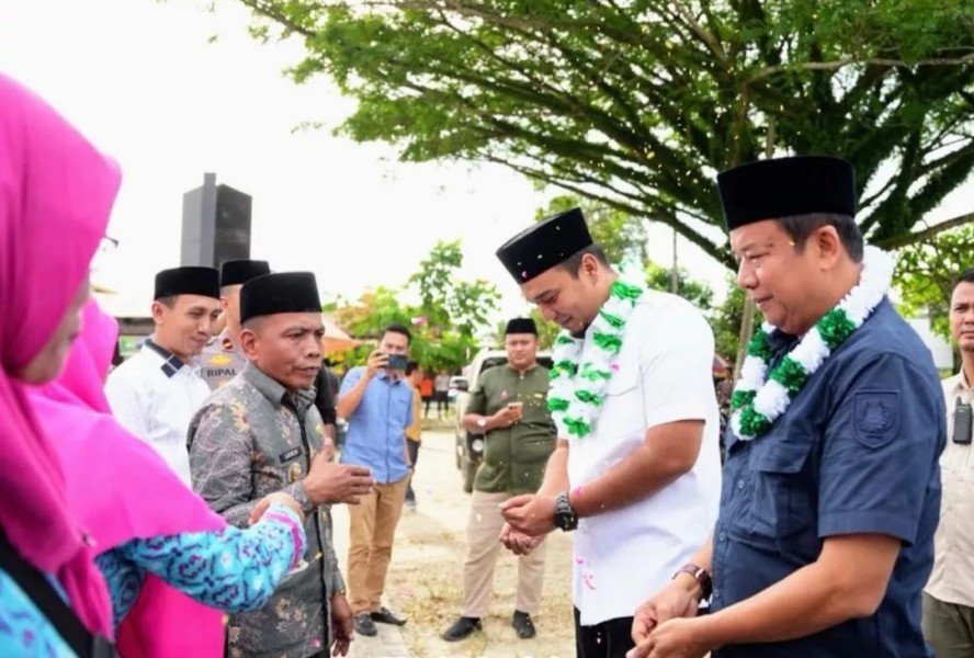 Musrenbang Berlanjut, Bupati Ade dan Wabup Hendrizal Sambangi Kecamatan Lubuk Batu Jaya