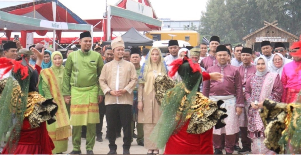 Inhu Tampilkan Budaya Talang Mamak di Stand Bazar MTQ Riauke-43, Gubernur Terkesima