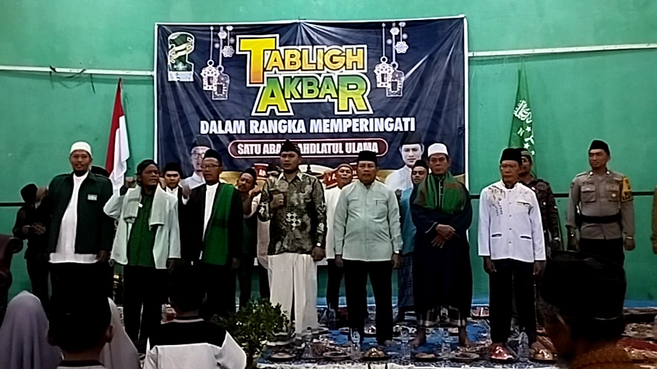 Harlah 1 Abad, Ranting NU Petala Bumi, Gelar Tabligh Akbar