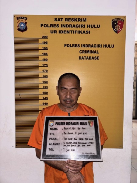 Tipu Petani 550 juta Rupiah, Mantan Anggota DPRD Inhu Masuk Bui