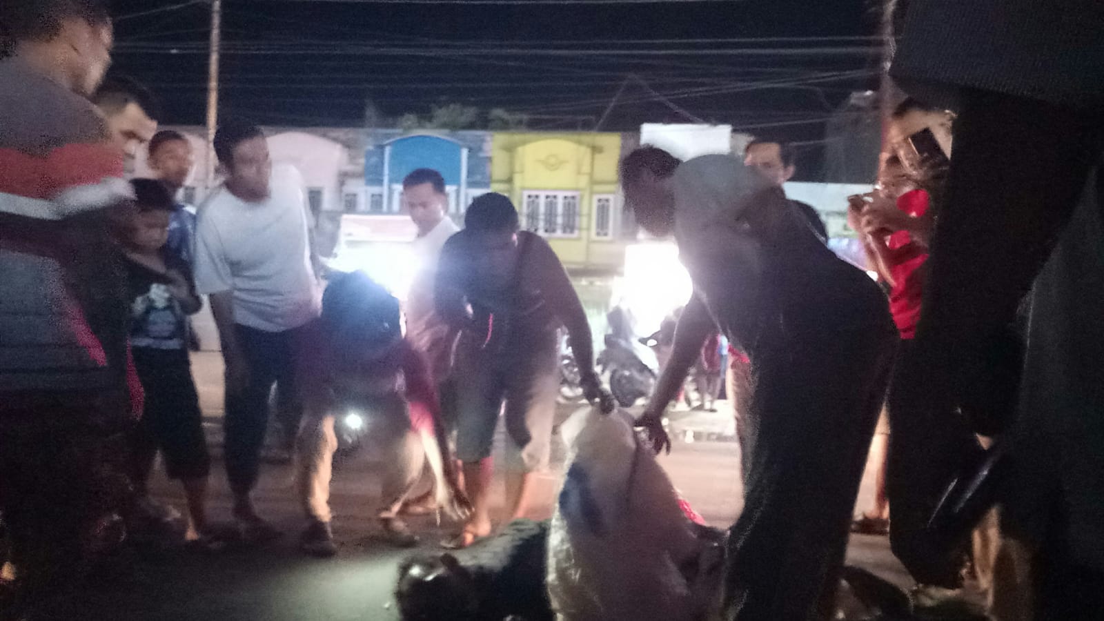 Lakalantas di Belilas, Seorang Pengendara Sepeda Motor Meregang Nyawa di TKP