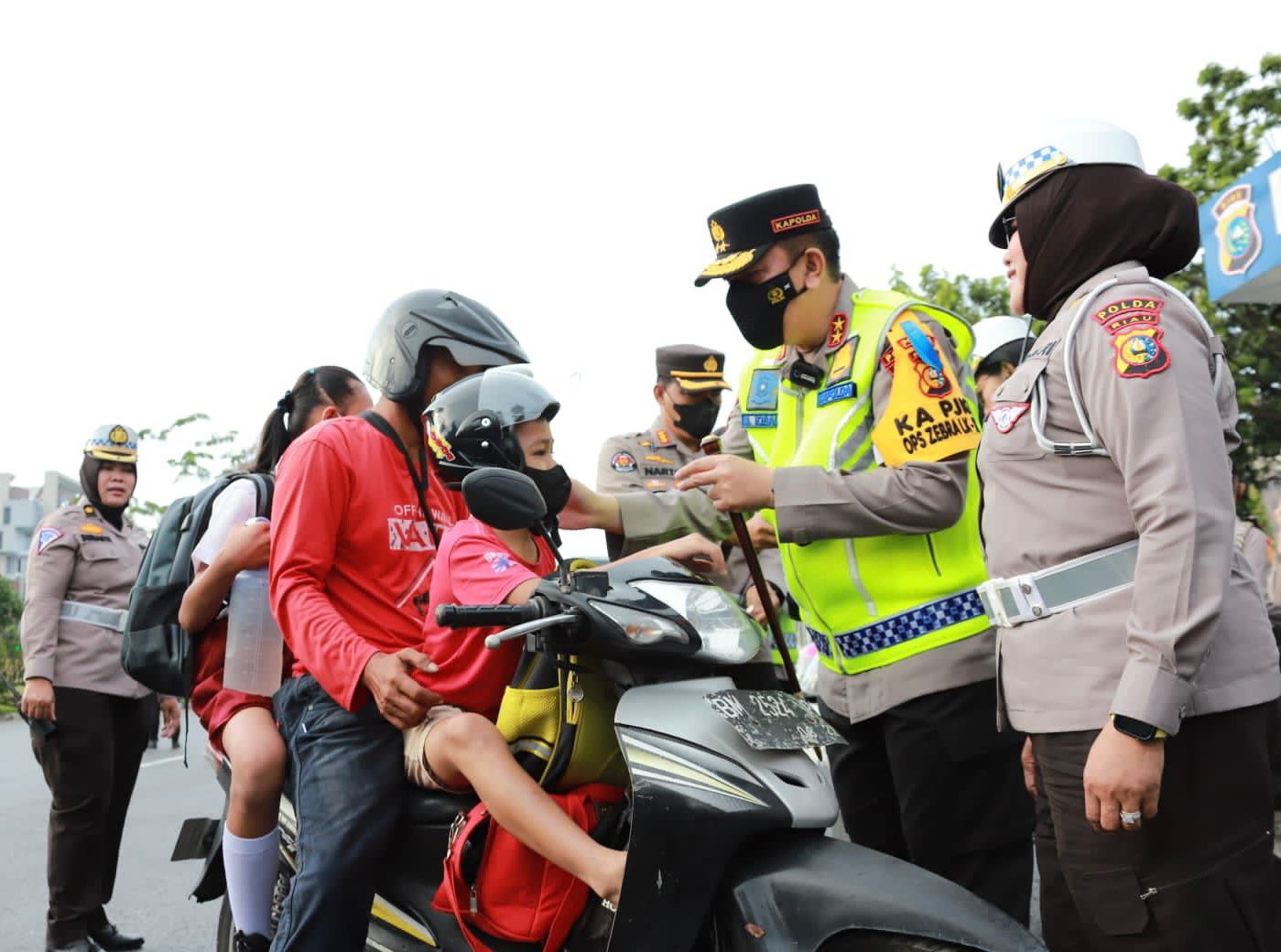 Ops Zebra LK 2022 Satlantas Polres Inhu Berakhir, Ini Hasilnya