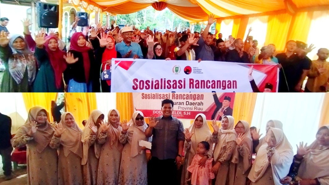 Dodi SPBU Lanjutkan Sosialisasi Ranperda di Desa Tanah Datar, Antusias Warga Membludak Bahas Perlindungan Perempuan
