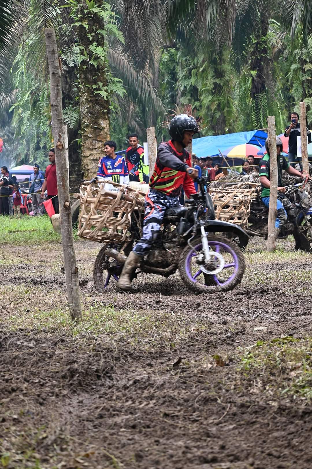 Yang Unik Yang Menarik, Balap Motor Langsir Hanya Ada Di Inhu