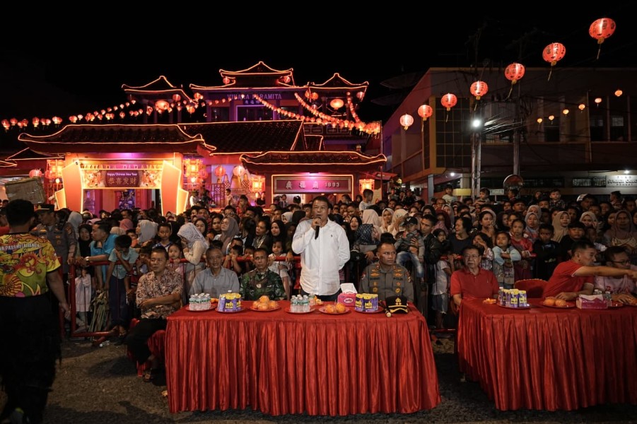 Ribuan Warga Padati Pawai Imlek 2577 di Rengat, Simbol Toleransi dan Kebersamaan di Inhu