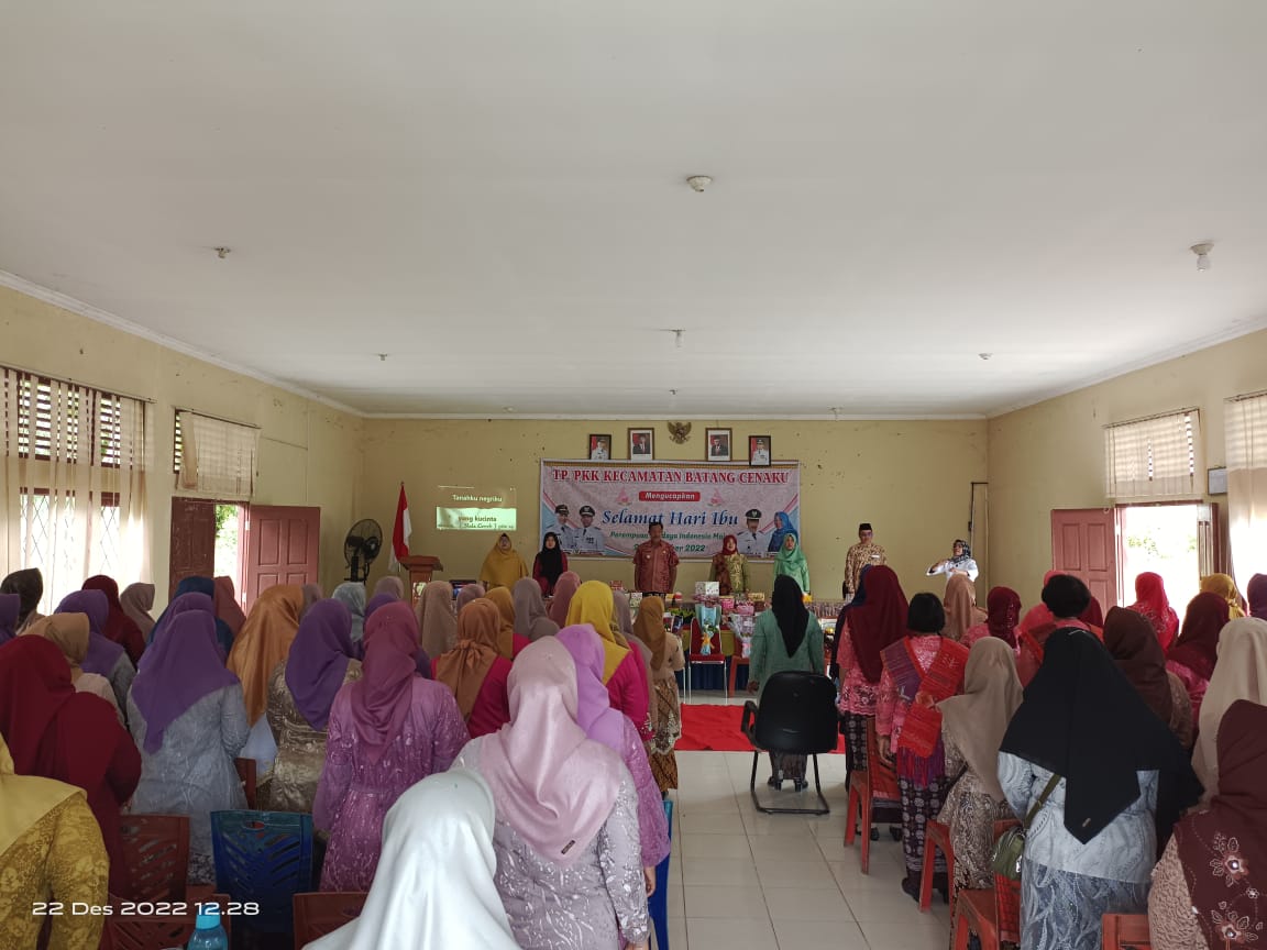 Momen Hari Ibu di Kecamatan Batang Cenaku, 9 Desa Tidak Hadir