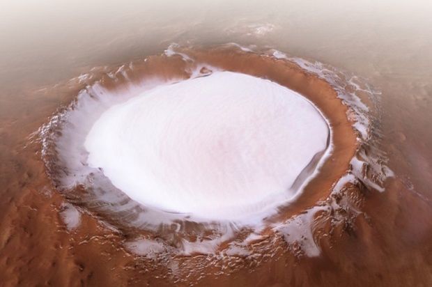 Misteri Danau Tersembunyi di Mars Terungkap, Ternyata Isinya Bukan Air