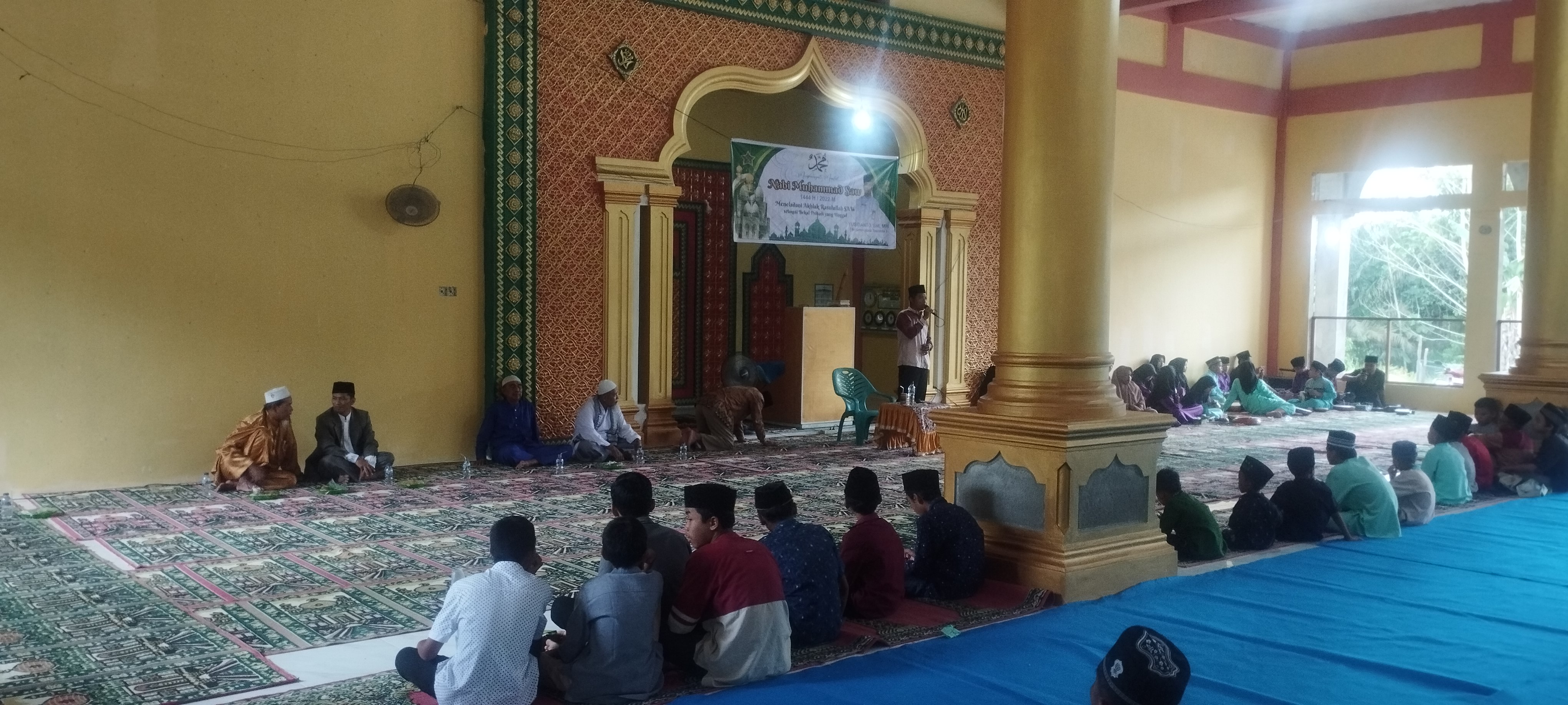 Desa Danau Tiga Gelar Maulid Nabi Muhammad SAW di Masjid At Taqwa