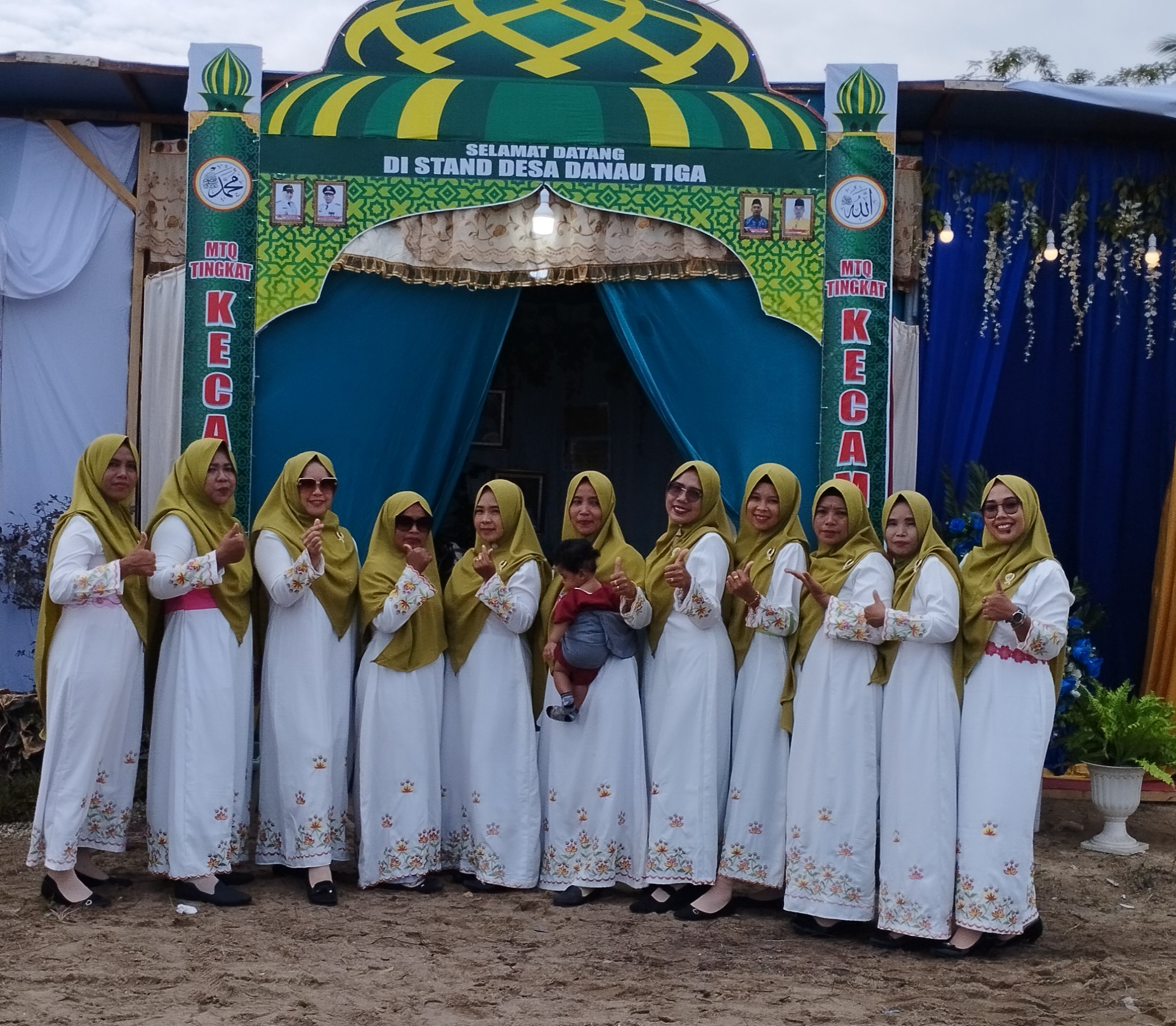 Lomba Rebana, Desa Danau Tiga Berpeluang Rebut Juara