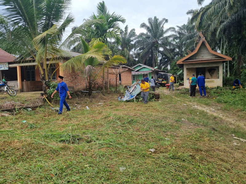 Untuk Menjaga Ketertiban dan Keamanan Masyarakat, Polsek Batang Gansal Aktifkan Pos Polisi