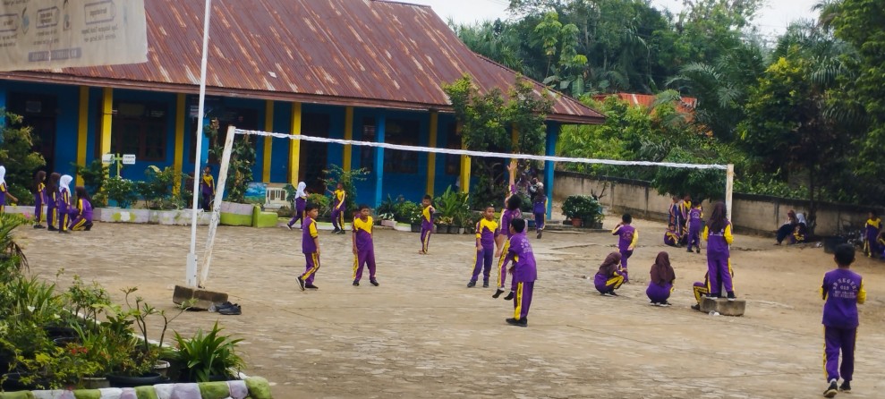 SDN 018 Sei Arang Kembali Antusias Gelar KBM Pasca Liburan Semester