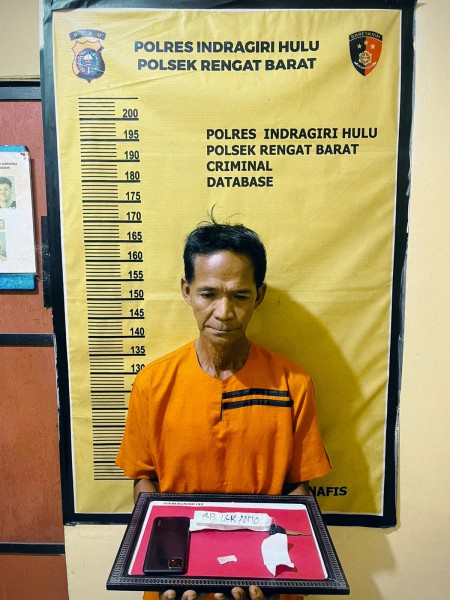 Tua Tua Keladi, Kakek Penjual Narkoba di Kelurahan Pematang Reba Berhasil Diringkus Saat Hendak Kabur