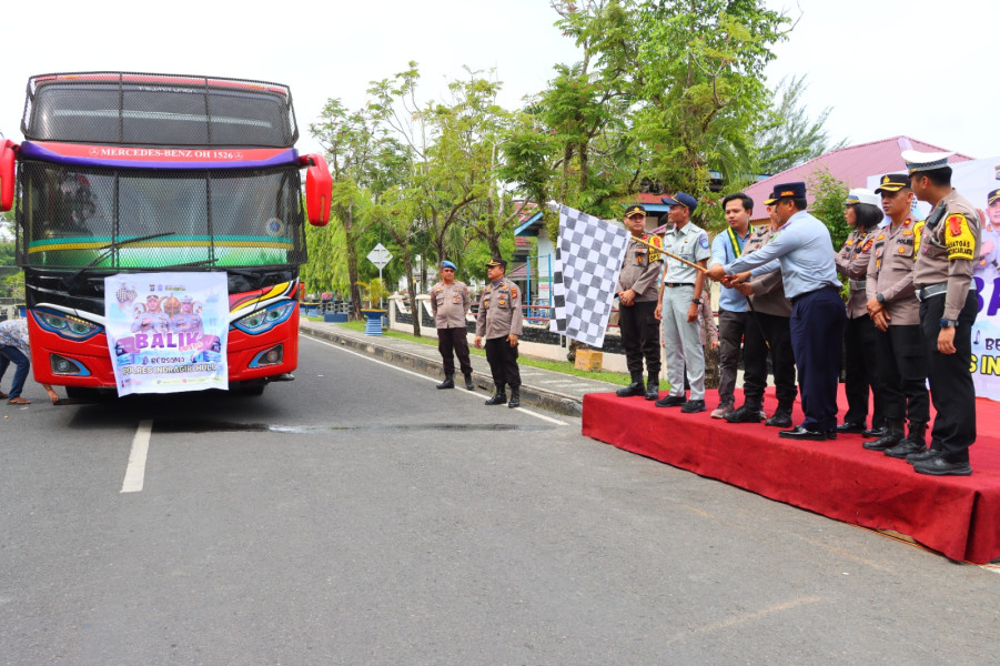 Balik Gratis Bersama Kapolres Inhu, Ini Pesan AKBP Dody Wirawijaya