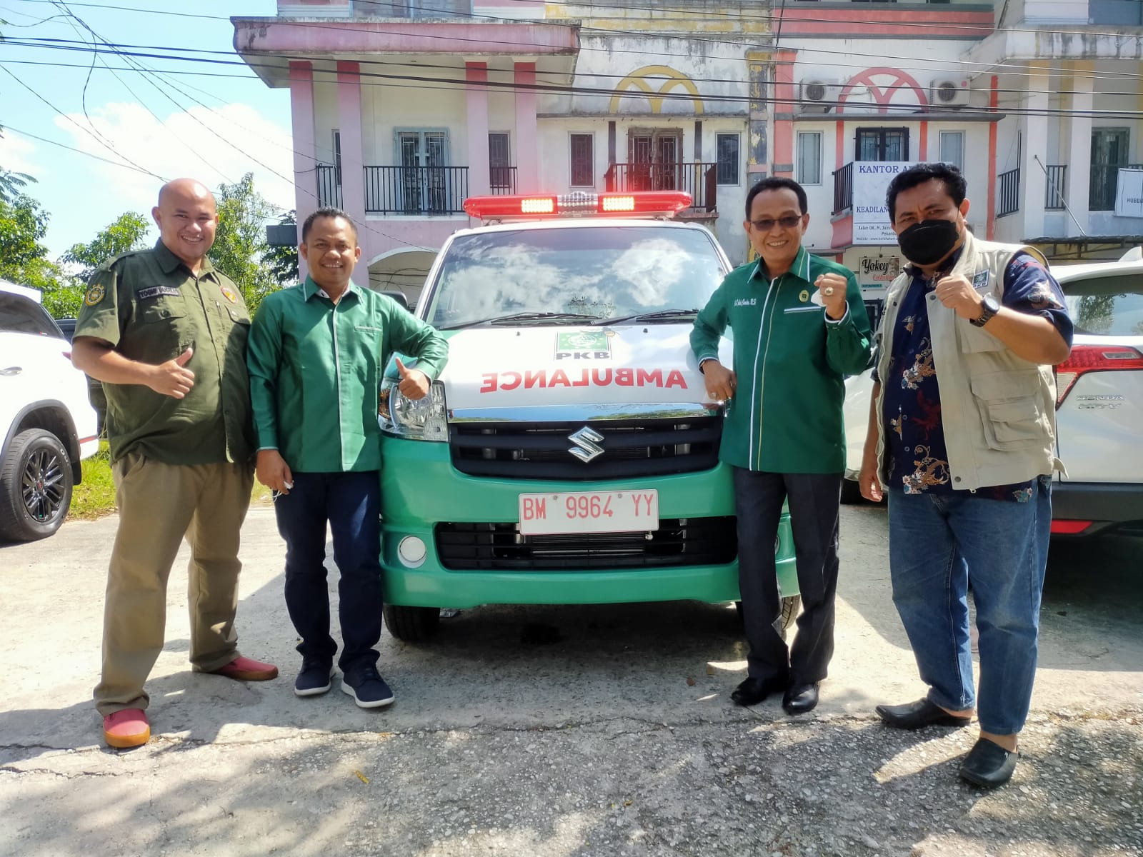 Politik Ibadah PKB Inhu, Siapkan Layanan Ambulance 24 Jam Untuk Rakyat