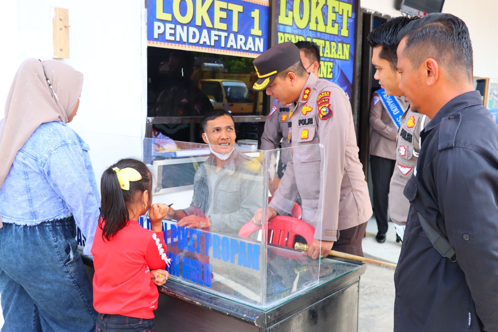 Kapolres Inhu Sidak Pelayanan SIM, Ini Respon Masyarakat