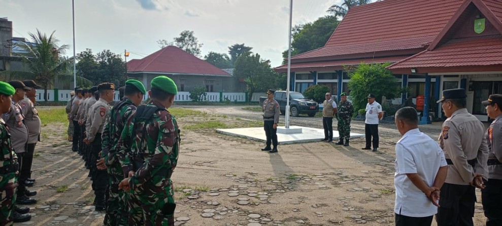 Apel Gabungan Upika Seberida Matangkan Pengamanan Gereja dan Malam Tahun Baru 2026