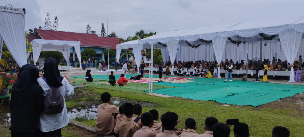 Sekolah Penggerak SMP Negeri 2 Seberida, Taja Pelepasan dan Perpisahan Siswa/i Kelas IX