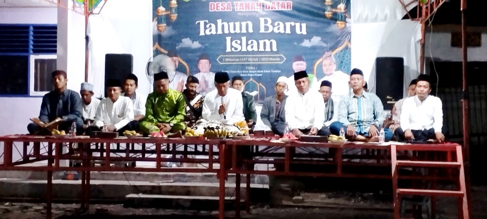 Pemdes Tanah Datar Gelar Tabligh Akbar Peringati Tahun Baru Hijriyah