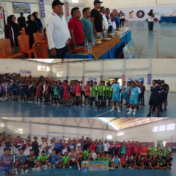 Turnamen Sepak Takraw SPTI Cup Pertama Dibuka, Ini Pesan Bupati Inhu