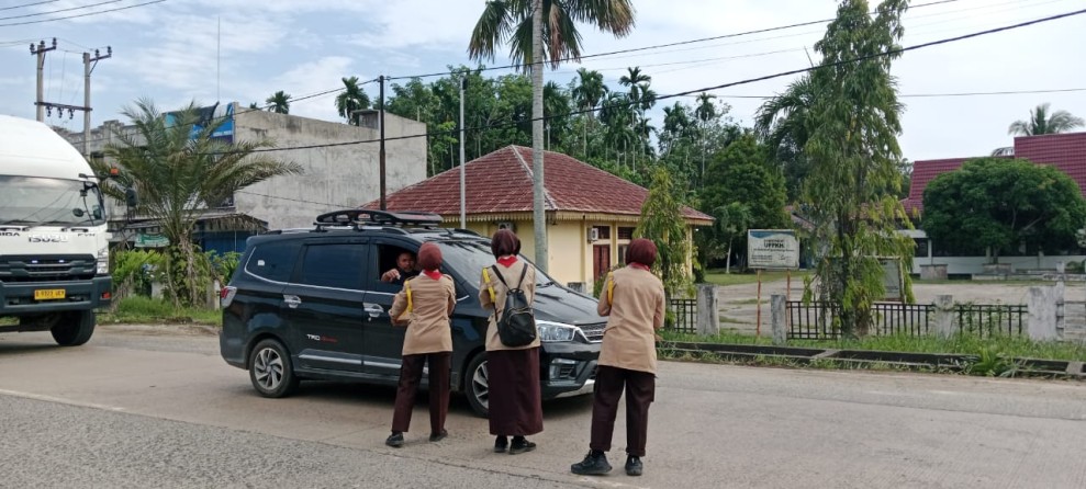 Kwarran Gerakan Pramuka Batang Gansal Gelar Aksi Galang Dana untuk Korban Bencana di Sumbar, Sumut, dan Aceh