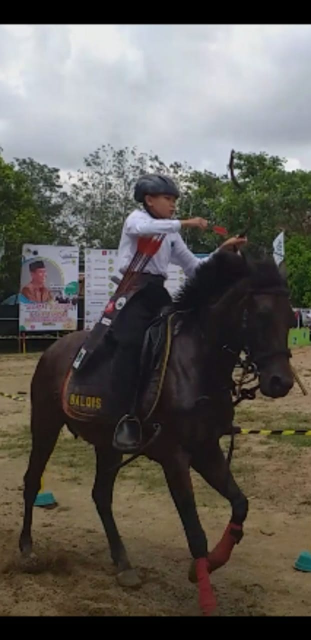 SMP Tahfidzul Qur'an Alfalaah Indragiri, Raih Juara 3 Beregu Junior Putra