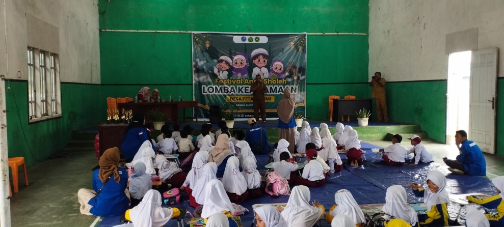 Festival Anak Soleh Semarakkan Desa Petalabumi, Mahasiswa KKN STIE Madinatun Najah Gelar Lomba Keagamaan Tingkat SD dan RA