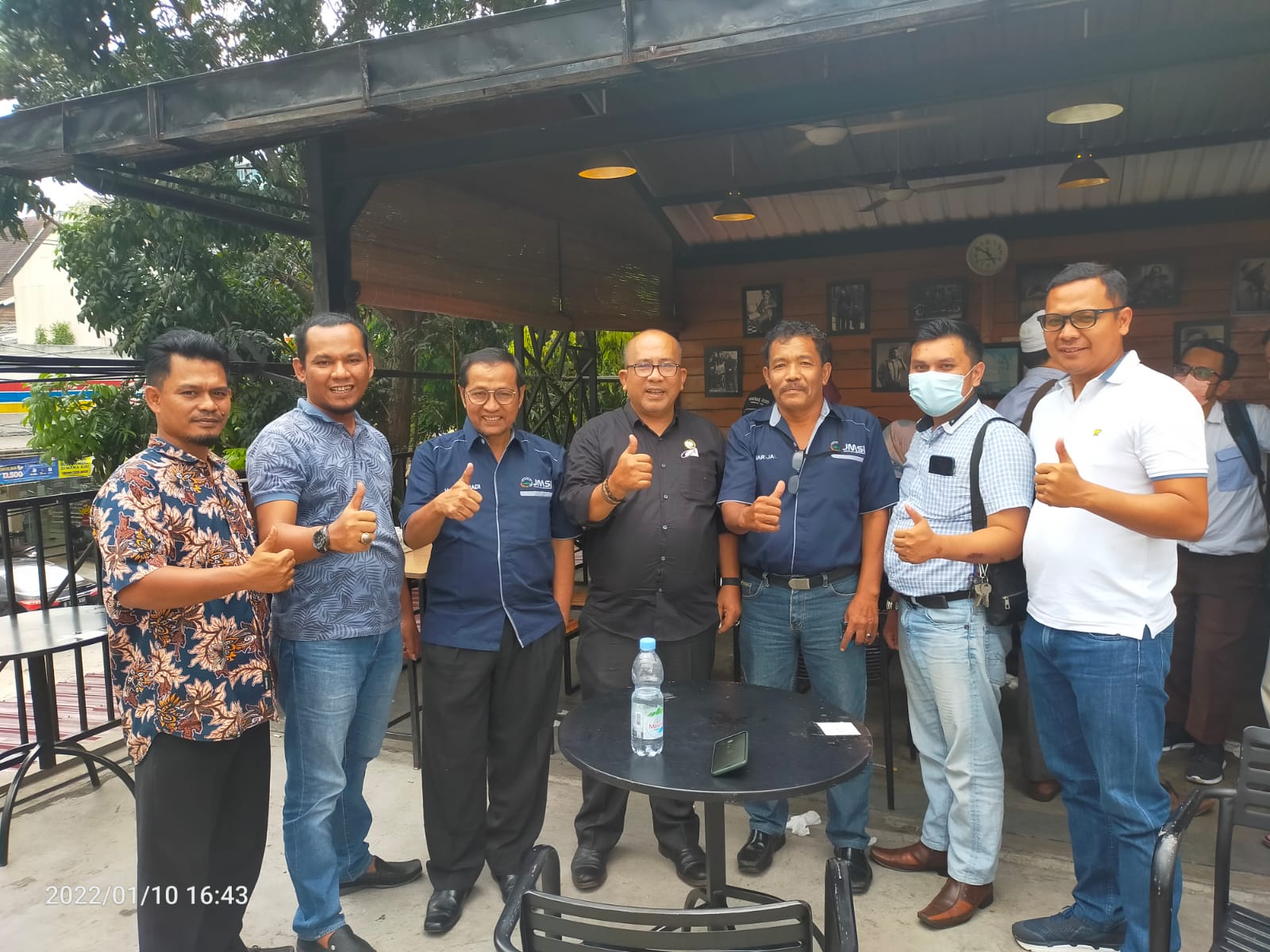 Rayakan JMSI Konstituen Dewan Pers, Pengurus JMSI Riau Gelar Syukuran